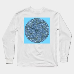 Circle Mandalas 02 (Style:127) Long Sleeve T-Shirt